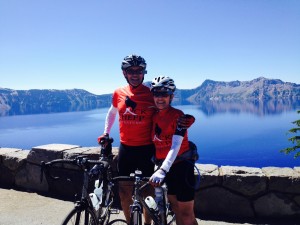 Barb and Larry at Crater Lake
